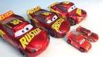 Disney cars 3 toys 5 racing center rusteze lightning mcqueen